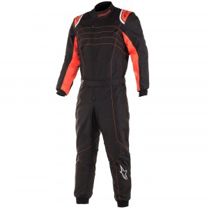 Alpinestars K-MX9 v2 S Suit Kids Black Red Fluo 120